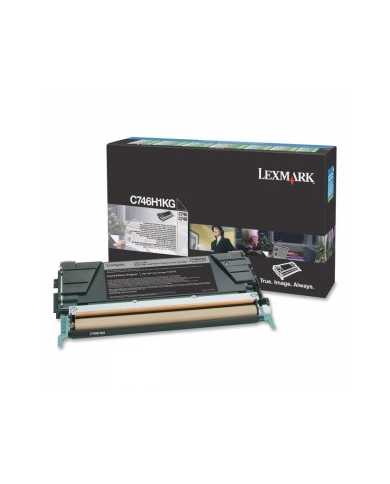 LEXMARK Toner noir C746H1KG 12 000 pages C746dn, C748dn LEXMARK Toner noir C746H1KG 12 000 pages C746dn, C748dn