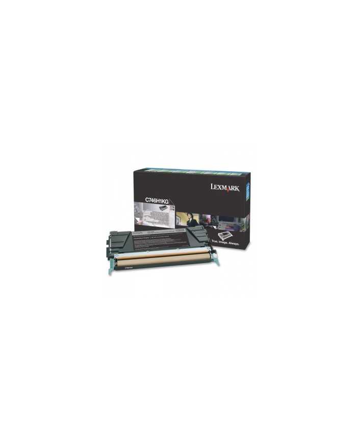 LEXMARK Toner noir C746H1KG 12 000 pages C746dn, C748dn