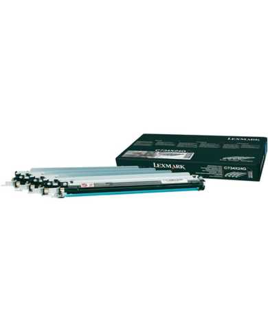 LEXMARK Pack 4 photoconducteurs C734X24G C746dn, C748dn LEXMARK Pack 4 photoconducteurs C734X24G C746dn, C748dn