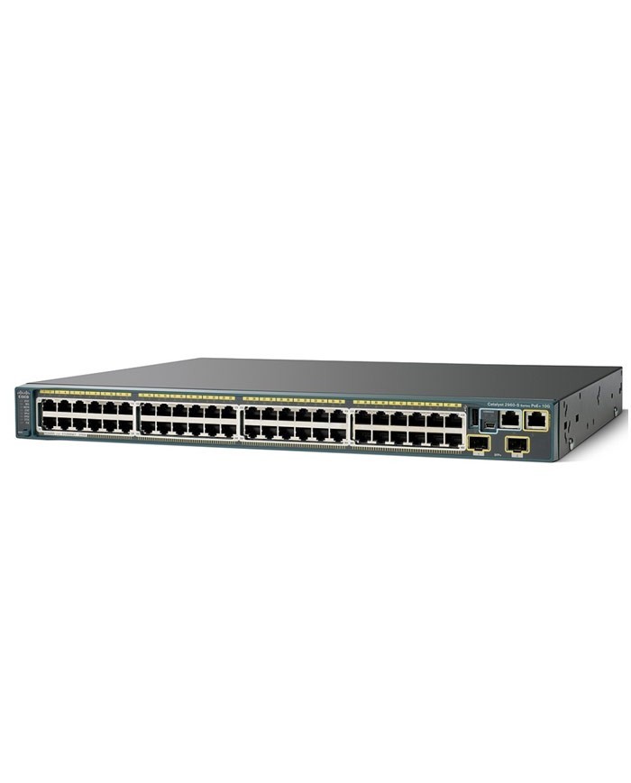 Catalyst 2960S 48 GigE PoE 370W, 2 x 10G SFP Catalyst 2960S 48 GigE PoE 370W, 2 x 10G SFP